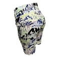 thumbnail image 6 of Calvin Klein Women's High Rise Fashion Print Bike Short (City Tag Orchid, XXL), 6 of 6