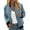 Sky Blue, variant on kamemir Women's Casual Floral Zip Up Bomber Jacket Spring Long Sleeve Coat Stand Collar Lightweight Short Outwear Tops(White,XXL)