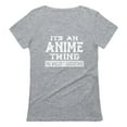 thumbnail image 1 of Tstars Womens Anime Lover Japanese Animation Funny Humor it's an Anime Thing You Wouldn't Understand Graphic Tee Women Birthday Gift Fans Manga Anime Gifts T Shirt, 1 of 3