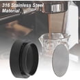 thumbnail image 4 of 51mm Espresso Dosing Funnel and Stainless Steel Puck Screen, Magnetic Espresso Accessories Coffee Dosing Ring, Reusable Espresso Puck Screen Fits 51mm Portafilter Funnel, Reusable Strainers Tools, 4 of 9