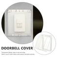 thumbnail image 3 of QUMIIRITY 1Pcs Universal Fitting Doorbell Cover Hood with High-hardness Plastic Material, 3 of 7