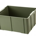 thumbnail image 6 of Industrial Storage Box Heavy Duty Storage Bin Durable Multipurpose Organizer Storage Container for Outdoor Garage Hiking 35.5x28x17cm, 6 of 7