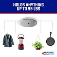 thumbnail image 4 of Master Magnetics 07223 Magnet Rnd Base 95#, 4 of 6