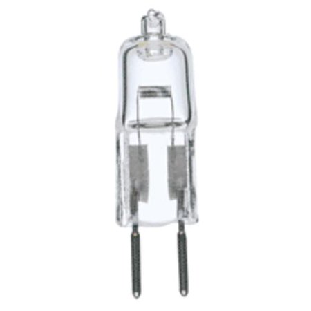 

12PC Satco Satco S3469 T3-Quartz Clear Halogen Bi-Pin Lamp 35W