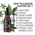 thumbnail image 5 of 100% Pure Castor Oil for Eyelash Growth, Thicker, Longer Eyelash and Eyebrow Growth Serum, Organic Castor Oil for Hair, Face, Body & Skin, Body Massag, 5 of 5