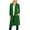 Green, variant on Women's Solid Casual Basic Comfy Office Loose Fit Pockets Knee Length Sweater Cardigan