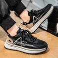 thumbnail image 5 of Men's Retro Casual Sneakers - Non Slip Comfortable Walking Shoes for Men, 5 of 6