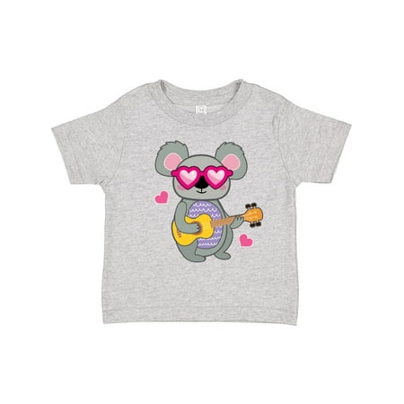 

Inktastic Koala Cute Girls Guitar Outfit Gift Toddler Toddler Girl T-Shirt