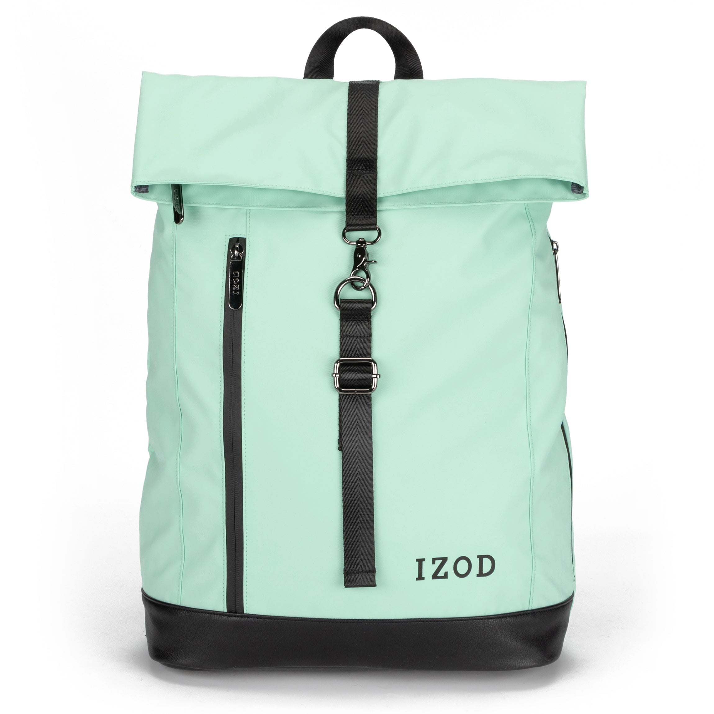 IZOD Devine Business Travel Slim Durable Laptop Backpack, Computer Bag Fits 16 Inch Laptop Notebook / Black