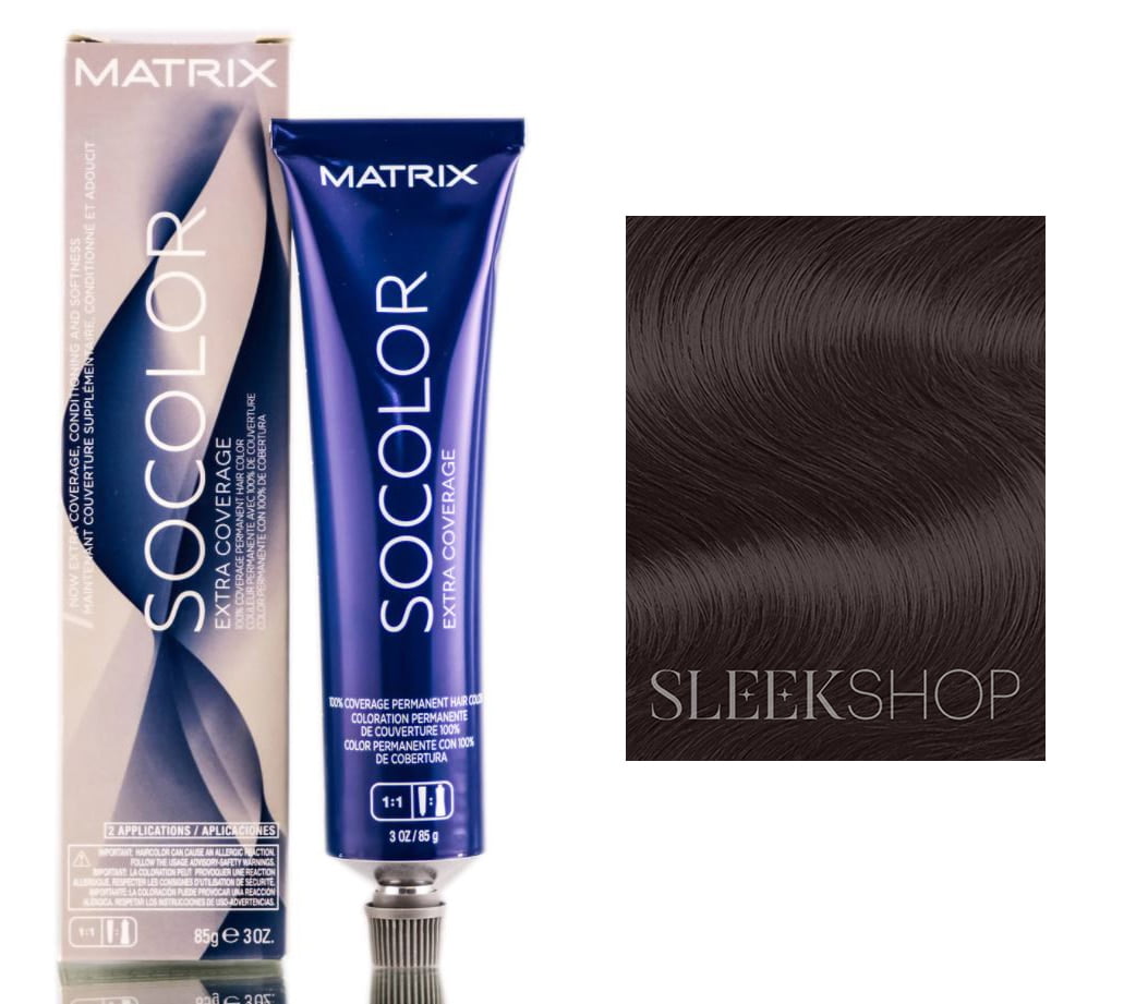 Matrix SoColor Grey't Naturals (504NA Dark Brown Neutral Ash Extra