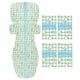 thumbnail image 1 of Water Resistant Swimming Sanitary Pad with Wing Adhesive Swim Sanitary Patches for Women Swimming Pool Beach Activity, 1 of 5