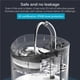 thumbnail image 3 of Fuente Automática Reciclable Para Gatos, Dispensador De Agua Inteligente Para Mascotas De 1,8 L, Bebedero Silencioso Para Gatos Y Perros Cateissary PT001475-02, 3 of 7