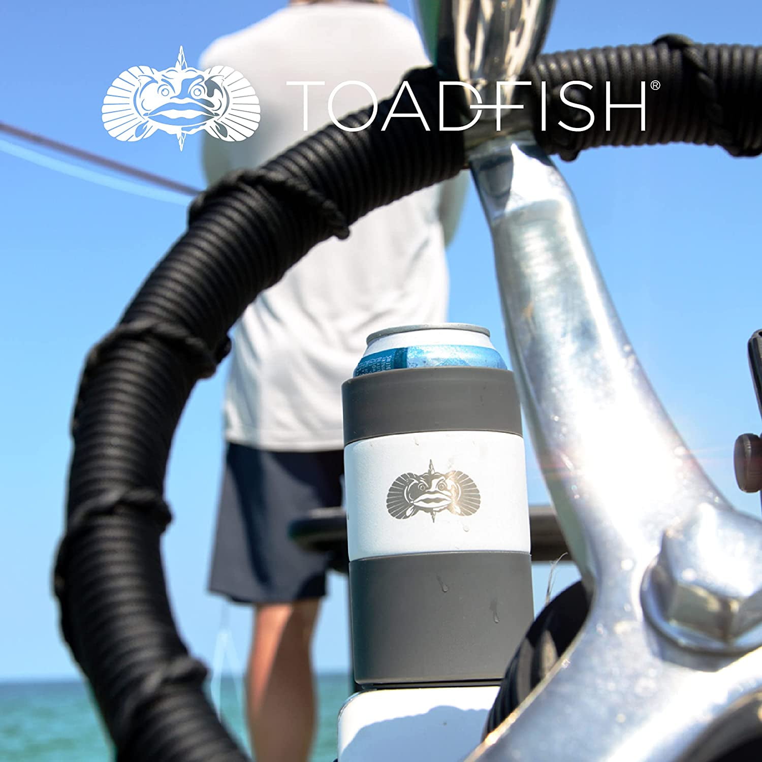 Toadfish Non-tipping Slim Can - Watersports West