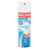 Great Value Fresh Linen Scent Disinfectant Spray, 1 lb 3 oz