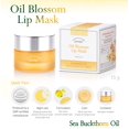 thumbnail image 3 of Mascarilla para dormir para labios Petitfee con aceite de espino amarillo, 15 ml, con vitamina E, 3 of 7