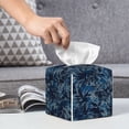 thumbnail image 6 of Kdxio Hawaiian Style Print Tissue Box Cover,Square Decorative PU Leather Facial Paper Case Organizer Holder Dispenser for Bathroom,Night Stands,Desk,Car 5.2''X5.2''X5.2'', 6 of 8