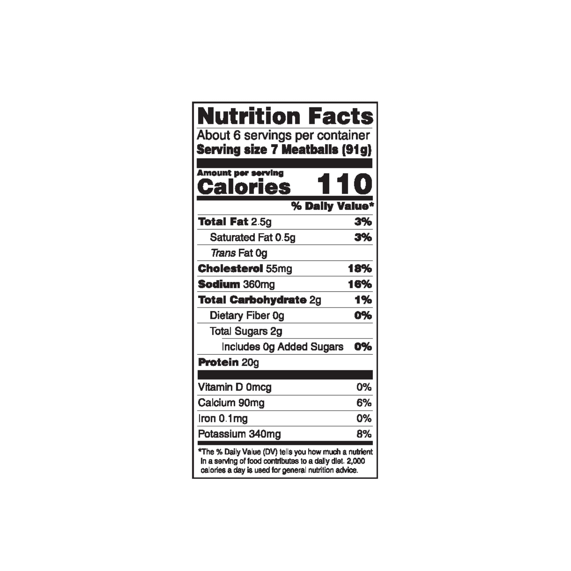 Realgood Foods Co. Gluten-Free Kids Fully Cooked Chicken Meatballs, 20oz Bag (Frozen)
