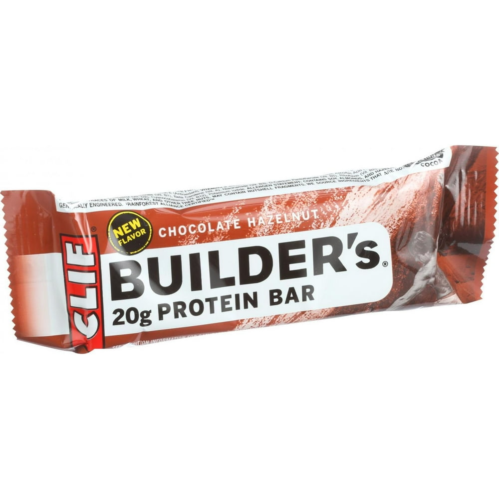 Clif Builders Protein 20g Protein Bar Chocolate Hazelnut