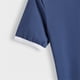 thumbnail image 5 of Camiseta de mujer Blusa casual de manga corta Jumpingount con costuras en bloque de color Azul S, 5 of 7