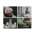 thumbnail image 1 of Toile Art Mural Zen Bouddha - Ensemble De 4, 1 of 4