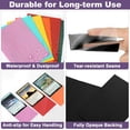 thumbnail image 3 of Purple Card Sleeves 200 Pack Compatible with MTG Card Sleeves,Sturdy Sleeves Matte Back Finish, Perfect Shuffling - Protect All Your Trading Cards Collectible Cards, Never Tear, 3 of 4
