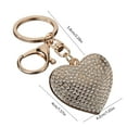 thumbnail image 3 of ToyKingdee Rhinestone Heart Keychain for Women Valentine's Day Bling Cute Sparkling Key Ring for Car Purse Deco Christmas Gift, 3 of 7