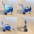 thumbnail image 3 of Mac Sports Beach Day Lounger Combo Cart, 3 of 5