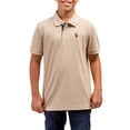 thumbnail image 7 of U.S. Polo Assn. Boys Pique Polo Shirt, 2-Pack, Sizes 4-18, 7 of 7