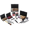thumbnail image 4 of All‑in‑One Makeup Kit, Complete Full Face Cosmetic Set, Festive Travel Makeup Bag Set, Multi‑Shade Beginner Makeup Gift Set for Daily and Evening Makeup Styling, 4 of 6