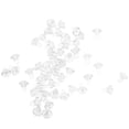 thumbnail image 1 of 100 Pcs Perles de Fixation pour Hameçons de Pêche, 1 of 7