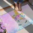 thumbnail image 4 of Rainbow Unicorn Pattern Door Rugs,Washable Non Slip Door Mats Indoor,Decorative Door Mats,Entry Mat Indoor for Entrance,Bedroom,Kitchen,Bathroom,20"x32", 4 of 6