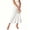 White, variant on Women's High Waist Polka Dots Midi Skirt Elegant Flared Fishtail a-Line Skirt Bodycon Flowy Printed Long Skirt Office Party Casual Wear Skirt for Women(White,L)