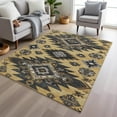thumbnail image 6 of Dalyn Rugs Machine Washable Indoor/Outdoor Chantille Gold 3' x 5' Rug, 6 of 9
