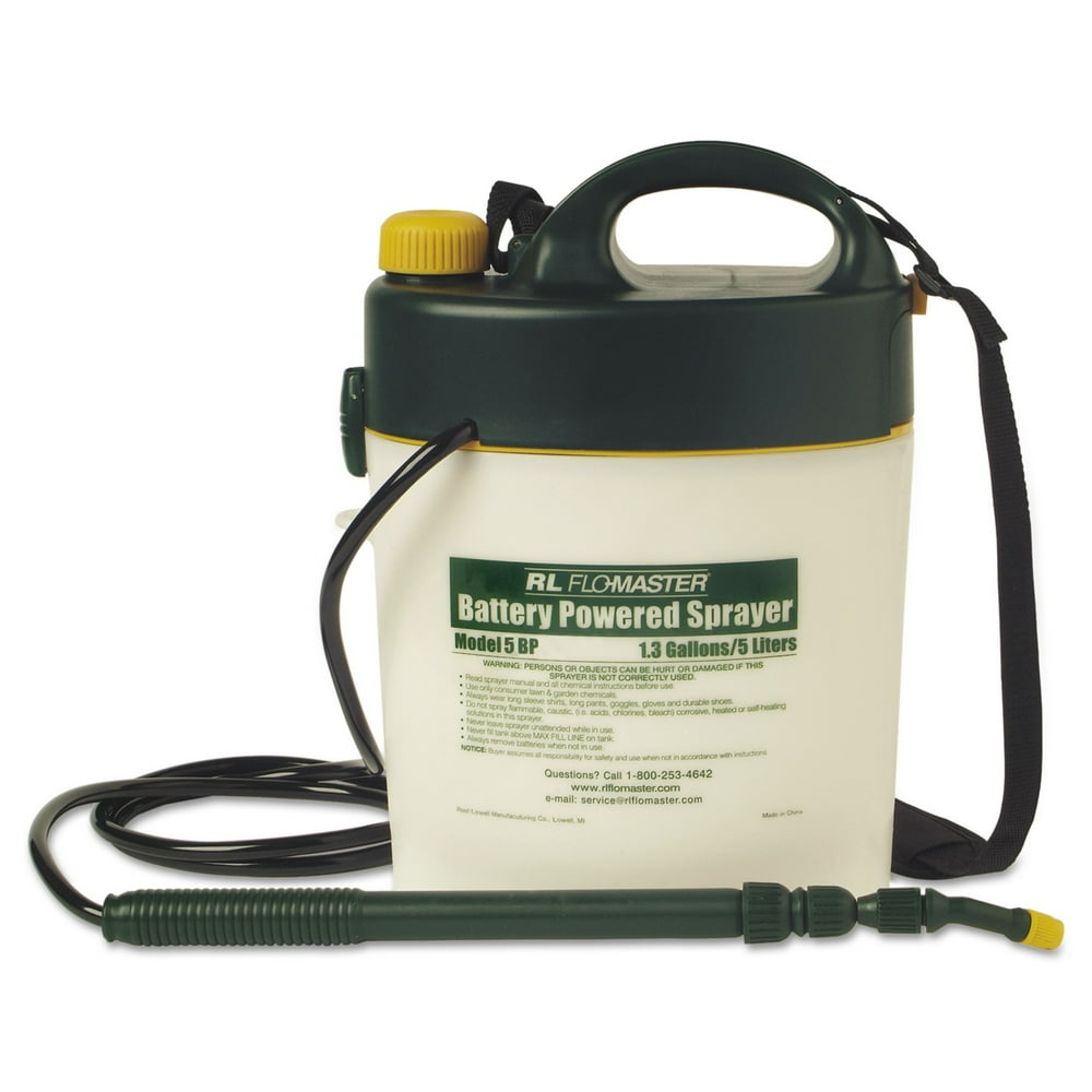 RL FloMaster Portable Battery Powered Sprayer with Telescoping wand