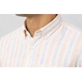 thumbnail image 5 of Men's Cotton Striped Casual Shirt | Long Sleeve | Button Down Shirt | Regular Fit (Mul-02-S), 5 of 5