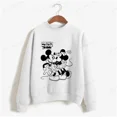 thumbnail image 3 of Sudadera básica de cuello redondo para mujer, nueva sudadera con capucha con estampado de Minnie Mouse de Disney de primavera 2024, jersey informal Harajuku para niña, 3 of 5