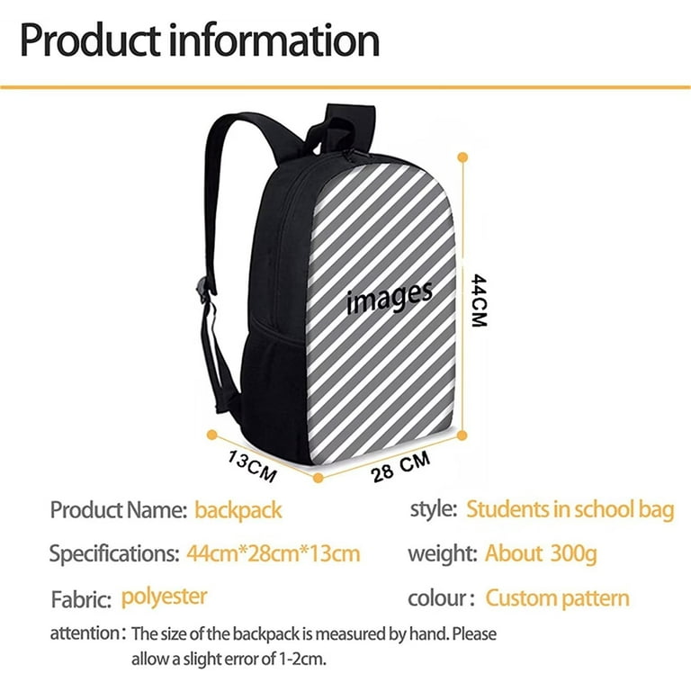 Renewold Girls Boys Backpack Kokopellic Custom Style Bookbags for