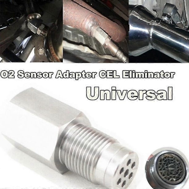 High quality mini catalytic converter, built-in M18x1.5 catalytic converter, 304 stainless steel, 6*2.5*2.5cm O2 sensor