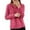 Hot Pink, variant on Ediodpoh Hooded Cardigan for Women Long Sleeve Open Front Sweater Outerwear Fall Winter Fashion Knitwear Casual Comfortable Khaki M