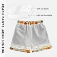 thumbnail image 3 of FORMRS Boys Swim Trunks Quick Dry Mesh Liner Boardshorts Sizes XS-XL, Leaves Pattern, 3 of 7