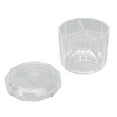 thumbnail image 1 of Boîte de Boules de Coton-Tige, Bocal à Boules de Coton Résistant à l'Eau Multifonctionnel Transparent pour Usage Domestique, 1 of 7