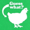 thumbnail image 3 of Tee Hunt Guess What? Chicken Butt T-Shirt Funny Ironic Offensive Humor Mens Shirt, Yellow, Large, 3 of 5