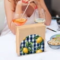 thumbnail image 3 of Yayeee Napkin Holder for Table Kitchen Paper Tissue Organization, Cartoon Beige Lemon, 3 of 8