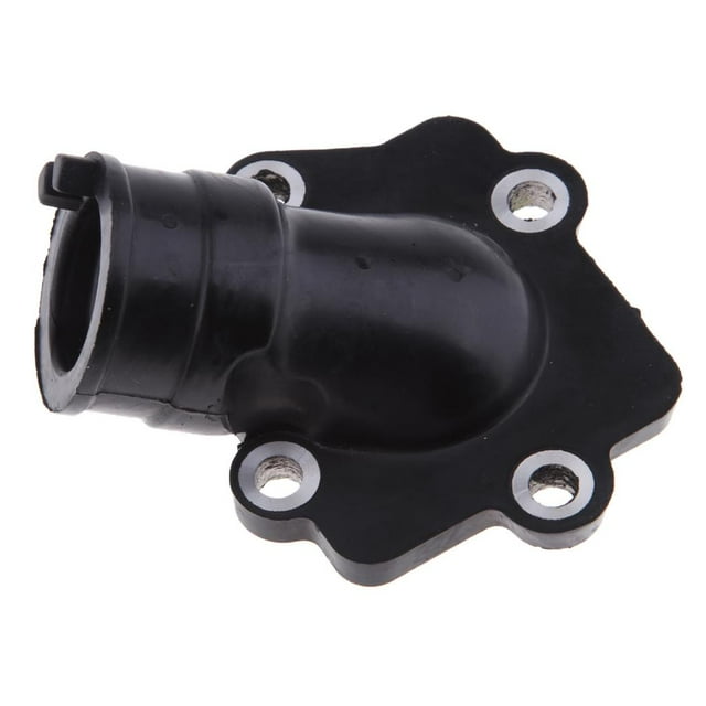 funtasica Blk Intake Manifold Joint Carb Carburetor Boot for -Neos 50 2-Stroke