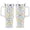 white peeps, variant on Fall Tumbler 40 oz Thanksgiving Pumpkin Tumbler Fall Coffee Mugs Leak Proof Cups with Handle and Straw Stainless Steel Insulated Water Bottle for Fall Decor Thanksgiving Gifts for Women (1PCS)