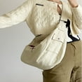 thumbnail image 3 of LNGOOR Letter Print Large Capacity Hobo Bag, 3 of 6