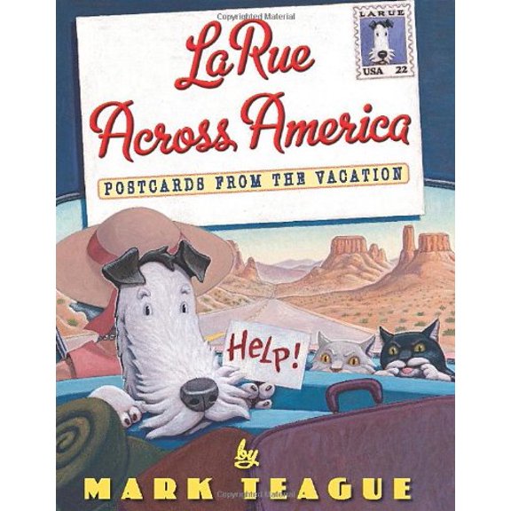 Pre-Owned LaRue Across America: Postcards from the Vacation (Hardcover) 0439915023 9780439915021