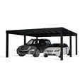 thumbnail image 2 of Palram - Canopia Oslo 20' x 20' Carport - Black/Gray, 2 of 11