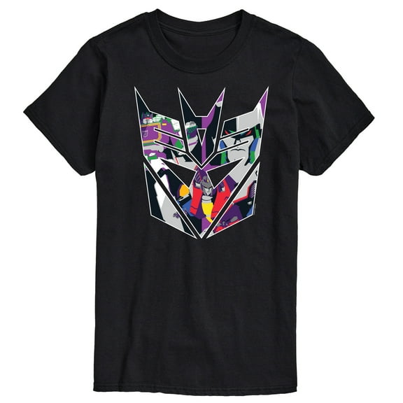 Transformers - Decepticon Crop Logo - Adult Short Sleeve Tee