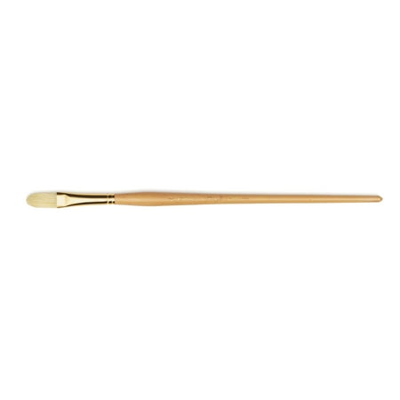 UPC: 3046450036128 | Raphael D Artigny Interlocked White Bristle Brush Filbert Size 14